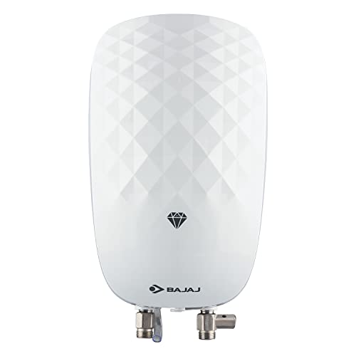 Bajaj Juvel Instant 3 Ltr Vertical Water Heater, White wall mounting