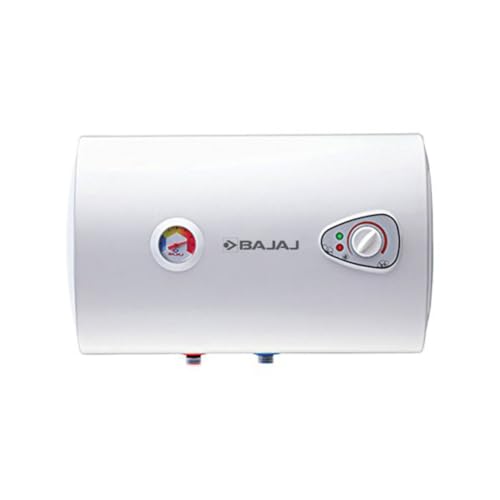 Bajaj Majesty 15GMH (RF) 15-Litre 2000-Watt Storage Water Heater | Swirlflow Technology | Magnesium Anode Rod | Adjustable Thermostat 【White】