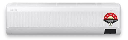 Samsung 1.5 Ton 5 Star Wi-fi Enabled, Wind-Free Technology Inverter Split AC (Copper, Convertible 5-in-1 Cooling Mode, Anti-Bacteria, 2023 Model AR18CYNANWK White)