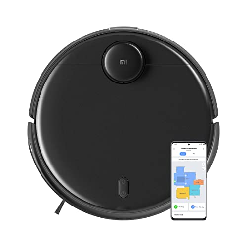 Xiaomi Robot Vacuum-Mop 2Pro , 3000 Pa Strong Suction, 5200 mAh Battery,Professional Mopping 2.0, Next gen LDS Laser Navigation , Alexa & Google Assistant Enabled