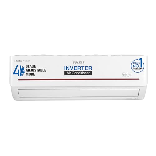 Voltas 1.5 Ton 3 Star Inverter Split AC (Copper, 4-in-1 Adjustable Mode, Anti-dust Filter, 183V Vectra Prism, White)