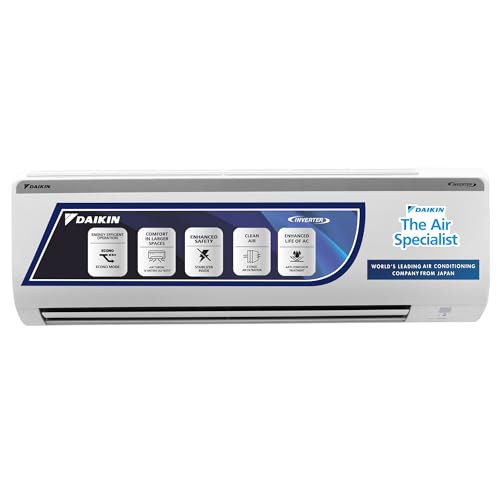 Daikin 1.5 Ton 3 Star Inverter Split AC (Copper, PM 2.5 Filter, FTKY50UV, White)