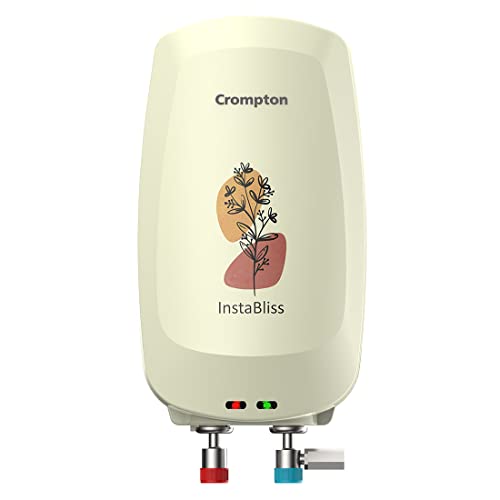 Crompton InstaBliss 3-L Instant Water Heater (Geyser) with Advanced 4 Level Safety (Ivory), AIWH-3LINSTABLISS