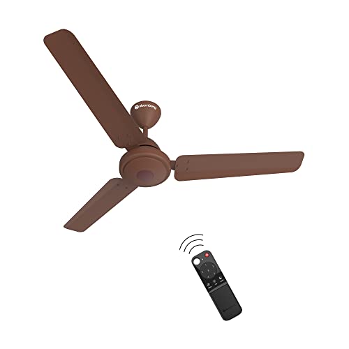 atomberg Efficio 1200mm BLDC Ceiling Fan with Remote Control | BEE 5 star Rated Energy Efficient Ceiling Fan | High Air Delivery with LED Indicators | 2+1 Year Warranty (Matte Brown)