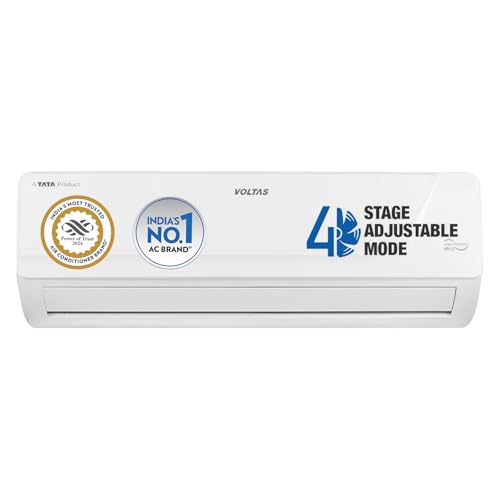 Voltas 1.4 Ton 3 Star Inverter Split AC (Copper, Adjustable Cooling, Anti-dust Filter, 173V Vectra Platina, White)