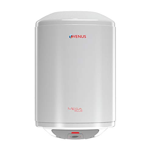 Venus MegaPlus 25L Storage water heater (White) | 4-Star BEE | Hard Water Friendly |Porcelain Enamel Tank | Multi-Safety System | 8 Bar Pressure | Ideal for Flats & Tall Buildings| ISI| 8 BARS