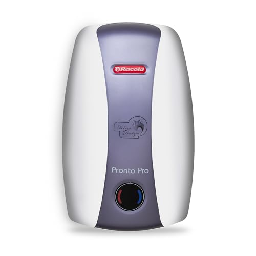 Racold Pronto Pro 3L 3KW Vertical Instant Water Heater (Geyser) | Faster Heating | Suitable for High Rise Buildings | Italian Design|3 Levels of Safety|Convenient for Kitchen & Bathroom Applications