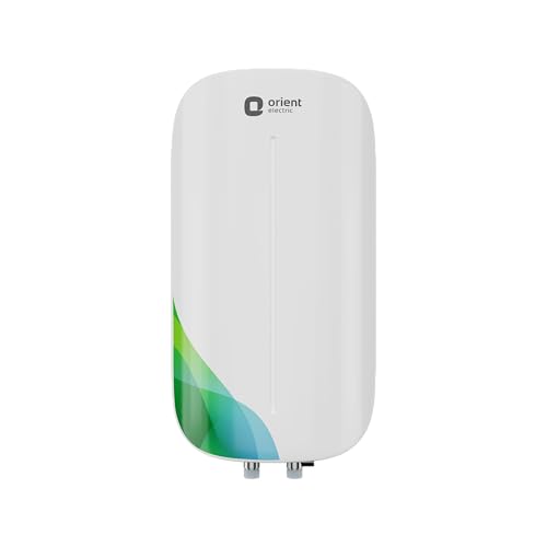 Orient Electric Aura Rapid Pro | 5.9 Litre Instant Water Heater | Stainless Steel Tank | Shockproof | 6.5 bar pressure compatibility | Suitable for low & mid rise buildings| 5 years warranty by Orient