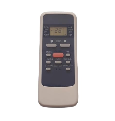 5 Years Warranty Ac Remote Replacement for HITACHI Ac Remote 1 ton, 1.5 ton, 2 ton (AC-137) Suitable for Hitachi Split and Window Ac Remote (Hitachi Remote No. 5)