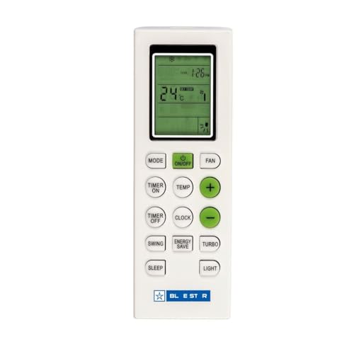 BSPS 5 Years Warranty Ac- 266 Remote Compatible for Blue Star AC Remote, Split & Window Ac 1 Ton 1.5 Ton 2 Ton