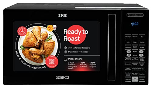 IFB 30 L Convection Microwave Oven (30BRC2, Black) Standard