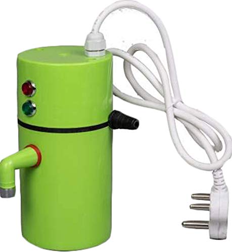 Lapras 𝟏𝟓 𝐘𝐄𝐀𝐑𝐒 𝐖𝐀𝐑𝐑𝐀𝐍𝐓𝐘 Portable Instant Water Heater Geyser for Kitchen Tap, 1 Litre Mini Geyser Wash Basin, Portable Geyser, Small Electric Heater for Instant Hot Water - Multicolor