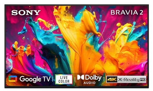 Sony BRAVIA 2 Series 108 cm (43 inches) 4K Ultra HD Smart LED Google TV K-43S20B (Black)