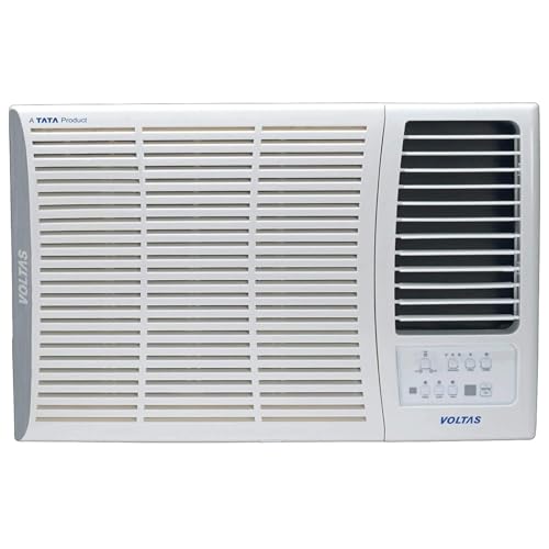 Voltas 1.5 Ton, 5 Star, Inverter Window AC (Copper, 2-in-1 Adjustable Mode, 2024 Model, 185V Vertis Elite, White)