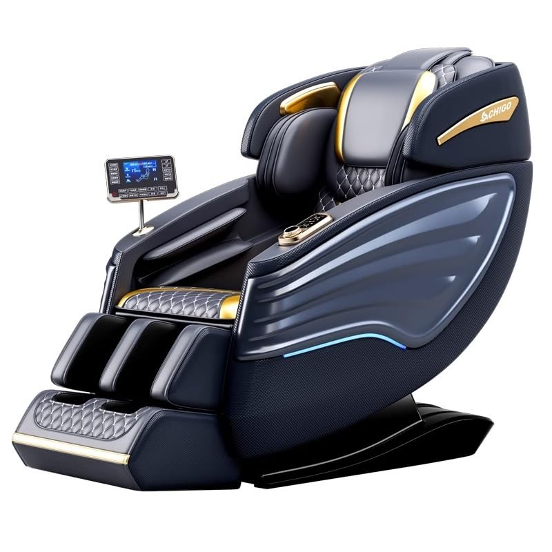 DR BWC Massage Chair - DM101, Supreme Advanced 4D Massage Lounger with Artificial Intelligence System, 24 Plus Innovative Massage Techniques,Body Stretching & Swing Technology, Back Pain Relief